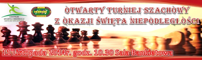 Otwarty Turniej Szachowy z Okazji Święta Niepodległości